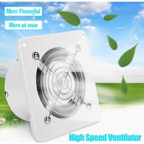 25W Exhaust Fan for Bathroom Toilet Kitchen Ventilator Wall Window Home & Living
