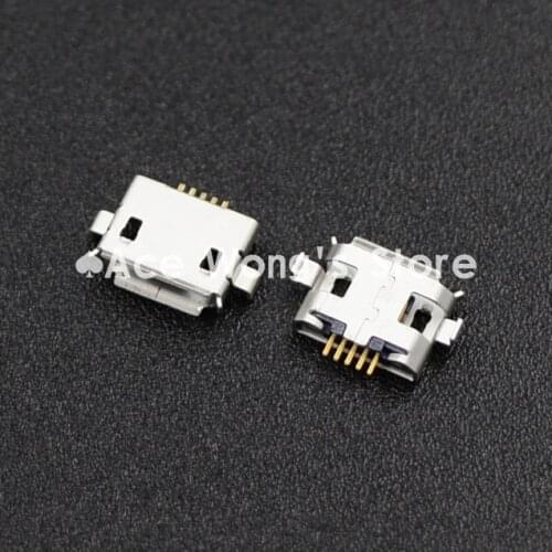 10pcs 5pin Female Micro USB Connector, DIP 2 Fixed feet, Widely used in tablet, phones and PDA