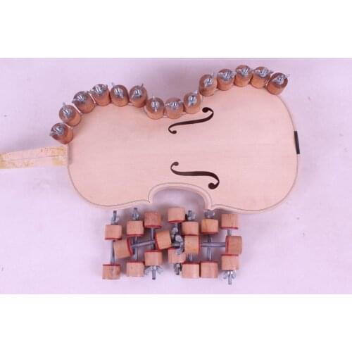 7pcs Violin Tool Glue Violin Body Clamp Hold Violin Body Install Repair Violin Tool Yinfente