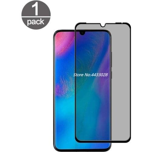 9H 3D Full Cover Anti Spy Tempered Glass For Meizu 16 16S 16th 16X Note 9 Phone Privacy Anti Glare Screen Protector Glass Film