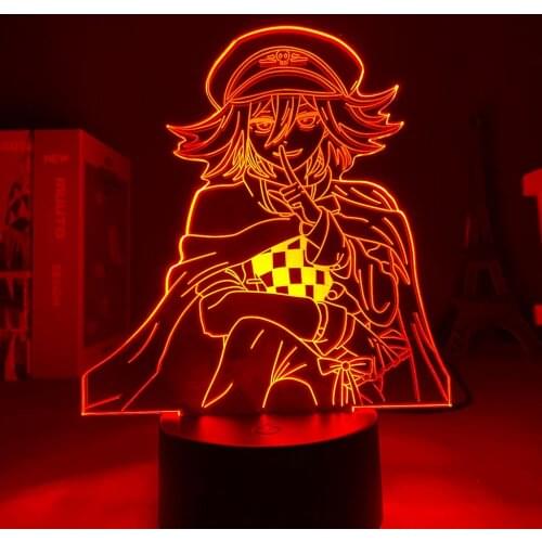 Danganronpa Anime 3D Lamp Led Night Light Kokichi Oma Lamp for Home Decoration Child Gift Acrylic Night Light