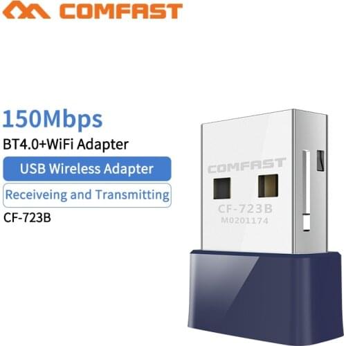CF-723B USB Bluetooth Compatible 4.0 Dongle Adapter for PC Computer Speaker Wireless BT Music Receiver Lan Wi fi Transmitter