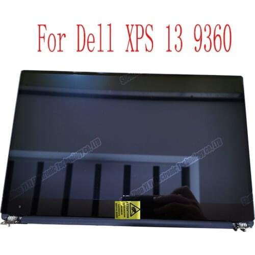 For Dell XPS 13 9350 9360 Assembly P54G P54G002 LCD Screen 3200*1800 QHD Wih Touch Digitizer or 1920*1080 FHD No Touch 07TH8V