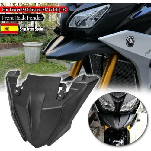 For Yamaha MT-09 MT09 Tracer 900 GT FJ09 2018 2019 2020 Carbon Moto Front Wheel Hugger Fender Beak Nose Cone Extension Cover New