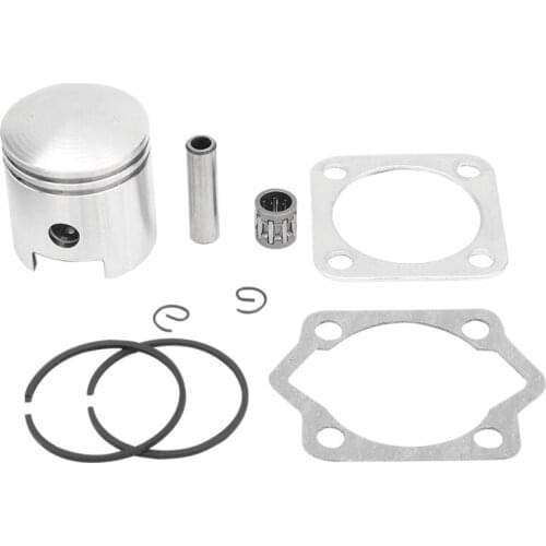 Motorcycle 47Mm Piston Set for 2 Stroke 80Cc Engines Cylinder Dirt Pit Bike ATV Quad Parts W/ Rings Gasket