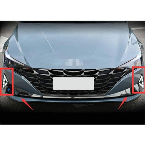 STYO Car LED Light Guide Daytime Running Lights DRL LED Fog Lamp for Hyundai Elantra 2021
