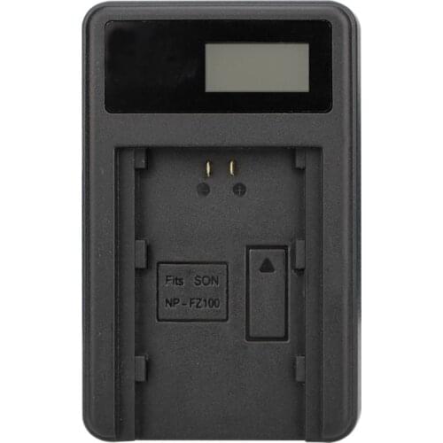 Gopyks NP-FZ100 NP FZ100 LCD USB Battery Charger for Sony NP-FZ100, BC-QZ1 Alpha 9, A9, Alpha 9R, Sony A9R Sony Alpha 9S