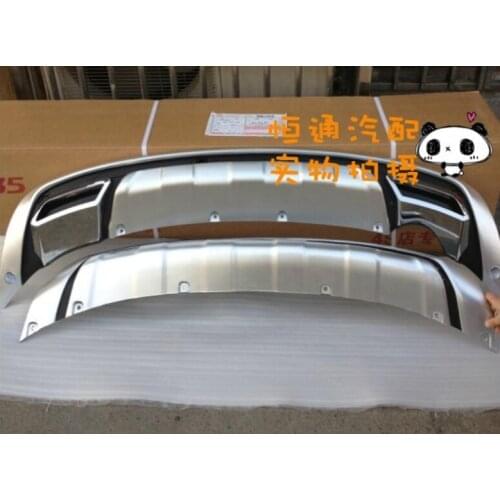 High quality front rear bumper protect plate For 2011-2015 KIA Sportager