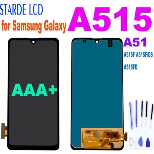 6.5'' INCELL Tested LCD for Samsung Galaxy A51 A515 A515F A515F/DS A515FD LCD Display Touch Screen Digitizer Assembly Replacemen