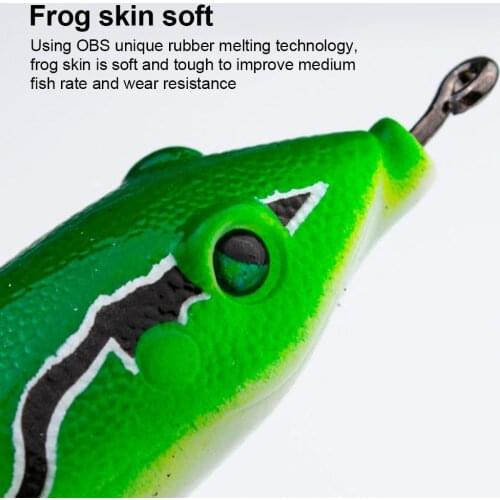 1pcs 6cm 13g Artificial Lifelike Frog Shape Fishing Lure Wobbler Bait Tackle Tool Bait Hooks for Top Frog Lure Fishing Tackle