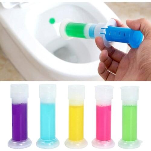 Toilet Cleaning Gel Toilet Deodorant Air Freshener Needle Cleaner Fresh Gel Detergent Flower Household Aromatic Cleaning 1Pc