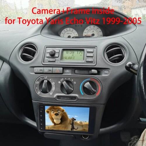 2 DIN Android 10 Car Multimedia Android Radio For Toyota Yaris Echo Vitz 1999-2005 Video Player Stereo Touch Screen 128GB Rom