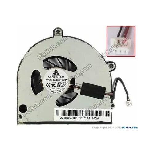 For Toshiba Satellite L650 L650D L655 C650 C650D C655 C655D 3-Pins KSB06105HA laptop CPU Cooling Cooler Fan