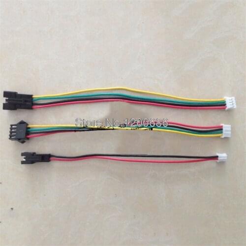 PH2.0 4Pin SM2.54 PH SM 4P 22AWG SM-4P female to PH2.0-4P black red terminal connector 200mm