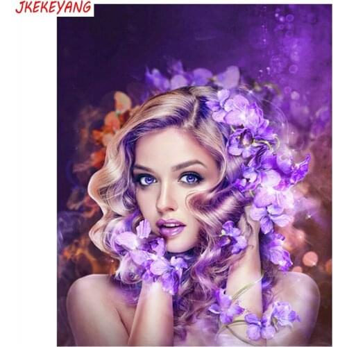 5D DIY square/round Diamond Painting beauty Cross Stitch Diamond Embroidery Pattern Rhinestone J1826