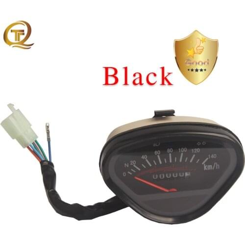 For Retro Honda DAX 70 Monkey Jialing 70 Motorcycle Accessory Black Motorcycle Odometer Meter Backlight Indicator LCD Display