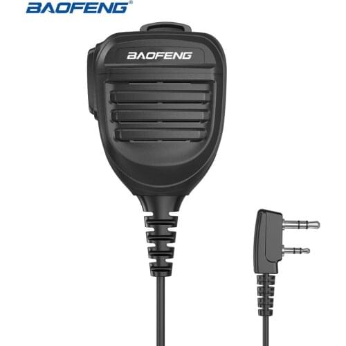 2021 Baofeng Waterproof Speaker Microphone For Portable Ham Radio Baofeng TYT BF-UV5R UV10R UVS9PLUS Handled Walkie Talkie