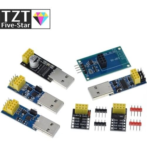 CH340G CP2104 USB To ESP8266 ESP-01 ESP-01S WIFI Module Programmer Adapter Download Debug Link Kit for Arduino LINK v1.0 CH9102F