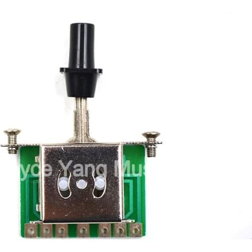 Black Round Long Shaft 3 Way Selector Fender Tele Electric Guitar Pickup Switches Guitar Toggle Lever