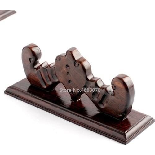 1pcsWooden Bat Shape Penholder Pen Holder Pen Pen Hanging Brush Calligraphy Library Four Treasures Supplies Tool