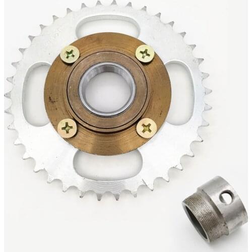 428 type electric tricycle gearless flywheel crankset fitting shaft coupling 38T tooth 13/16/20/21/23/24/25/26/29/31mm connector