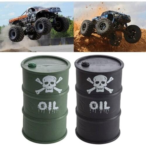 Y3NF RC Car Decoration Set RC Car Accessories Plastic Simulation Oil Barrel Parts Interphone Accessories