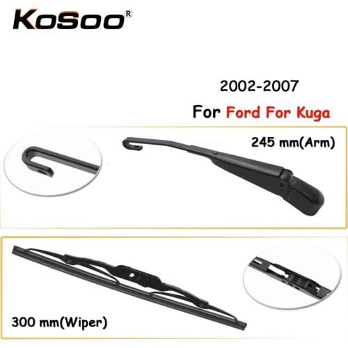 KOSOO Auto Rear Car Wiper Blade For Ford For Kuga,300mm 2002-2007 Rear Window Windshield Wiper Blades Arm,Car Accessories