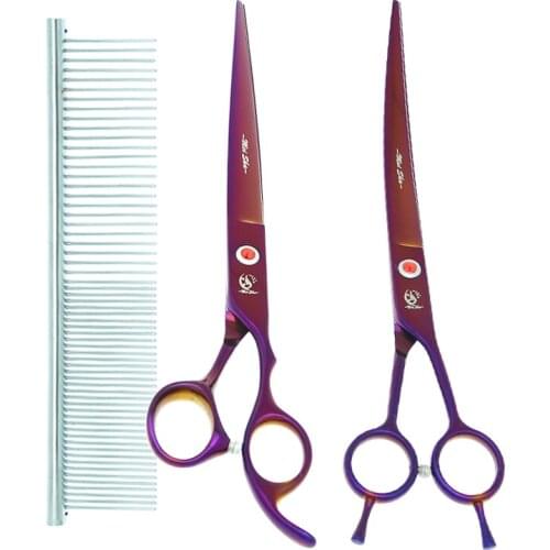 Meisha 8 inch Professional Pet Grooming Scissors Forceps Japan Steel Dog Cutting Shears Thinning Tijeras Dog Accessories B0046A