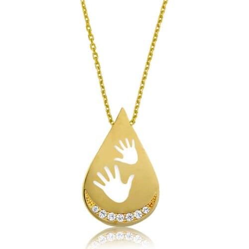 Merve Silver Children's Pendants