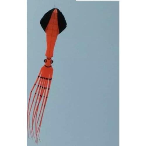 New Squid soft kite Outdoor toys soft kite Single line kite 3d rainbow big kite outdoor fun inflatable kite windsock pendants