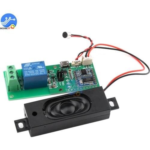 HLK-V20 Speech Recognition Module Human Speech Voice Control Module Development Board Custom Voice Control Switch Module