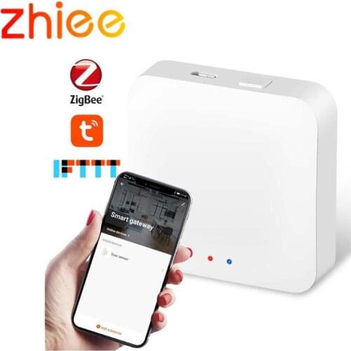 Tuya Zigbee Bridge Smart Home Zigbee Gateway Hub Remote Control Zigbee Devices Via Smart Life APP Works with Alexa Google Home 4
