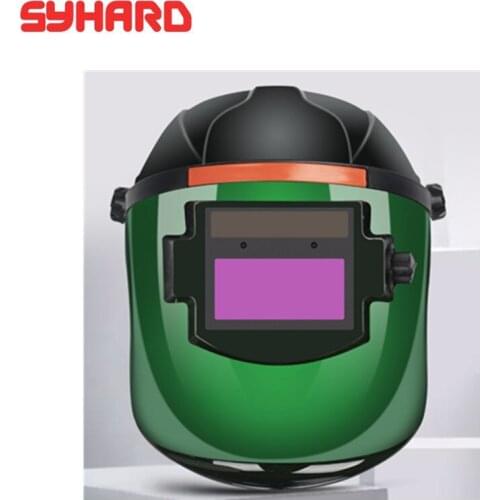High quality Head-Mounted Argon Arc Welding Cap Welding Protective Helmet Flat Flip Solar Automatic Welding Helmet Welding Mask