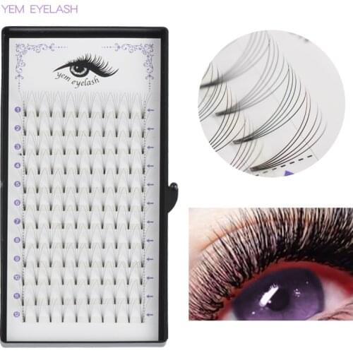 0.10mm C 5D individual eyelash extension ,pre-made fansvolume lashes extension for professionals,silk eyelash extension