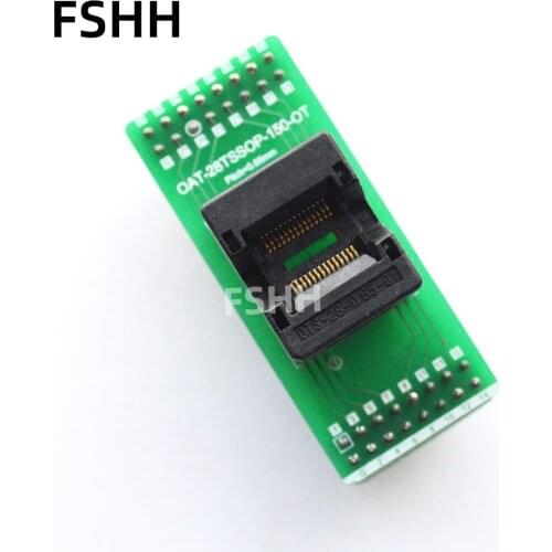 OAT-28TSSOP-150-OT Programmer adapter SSOP28 to DIP28 adapter test socket 0.65mm