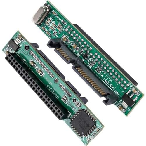 2.5 Inch IDE to SATA Adapter, Convert Laptop 44 Pin Male IDE PATA HDD Hard Disk Drive SSD to a Serial ATA Port