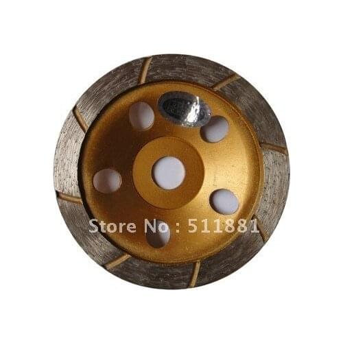 4'' NCCTEC diamond grinding CUP wheel | 100mm Concrete grinding disc for dustproof angle hand grinder FH67