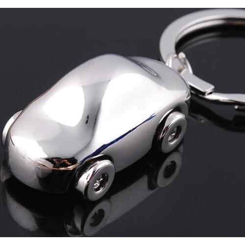 1pc Car key chain Metal Car Key Ring Key Holder Gift Personalized Chains Alloy Classic-Car-Shape Keychain Automotive Interior