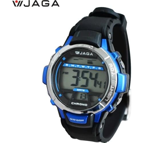 JAGA Fashion Movement Female Watches Student Couple Contrast Candy Color Electronic Watches Bracelet Watch M1048