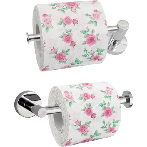 2018 new arrival toilet roll holder 304 stainless steel toilet paper holder wc paper holder practical Bathroom Accessories
