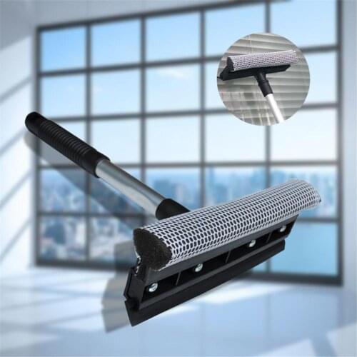 Double-sided Window Glass Cleaner Adjustable Long Handle Rotating Head Cleaning Brush More Convenient 2021 new