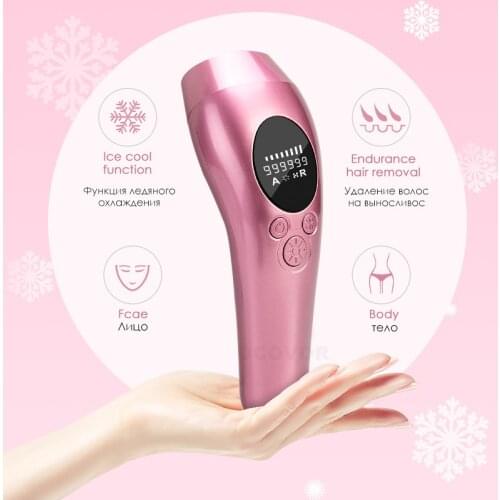 999999 Flashes Ice IPL Hair removal Epilator Painless Photoepilator 48W Laser Hair Removal depiladora Homeuse Laser Epilator