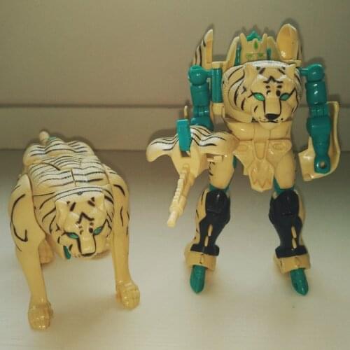 Transformation Beast Wars 18CM Tigatron figure model Birthday gifts for children and collectible toys doll