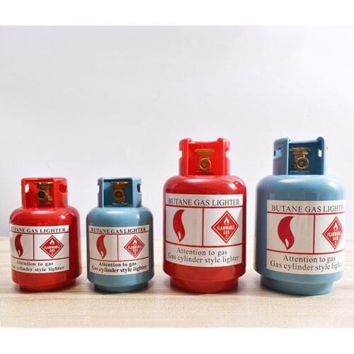 Gas Tank Piggy Bank Creative Coin Storage Box Butane Gas Ligher Gas Cylinder Money Saving Bank Kids’ Gift Props