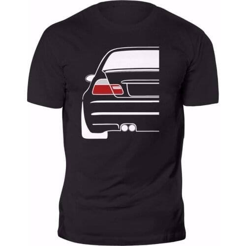 Top Sale Mens Round Neck Cotton Casual New T-Shirt E46 Power Backside Classic Tee 100% Cotton Custom Printed Brand Clothing