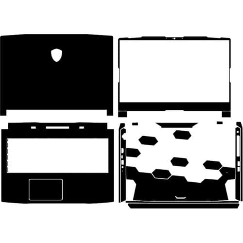 KH Laptop Sticker Skin Decals Cover Protector Guard for MSI GF66