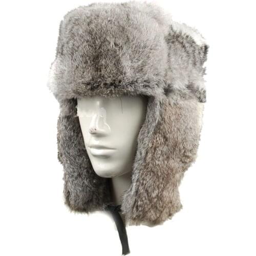 WWII German Military Luftwaffe M42 M1942 Rabbit Fur Cap Hat FULL SIZES