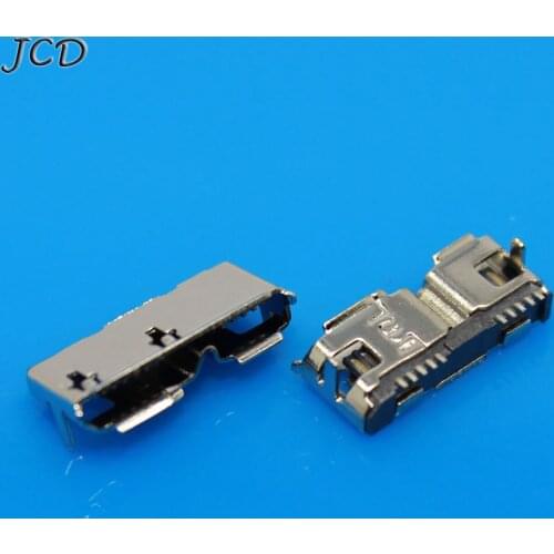 JCD 10pcs/lot Micro USB 3.0 B Type SMT Female Socket Connector for Hard Disk Drives Data Interface