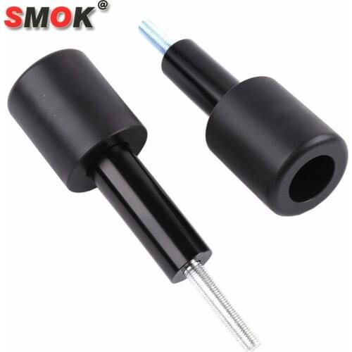SMOK For Kawasaki Z250 Universal Motorcycle 10mm Frame Sliders Crash Pad Protector Anti Crash Falling Protection