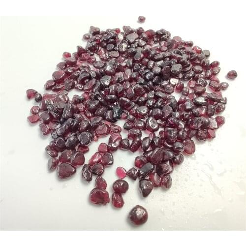 High Quality Natural Garnet For Jewelry Making DIY Bracelet Necklace Material Polished Stone Rock Gravel Gem Healing Tumbled